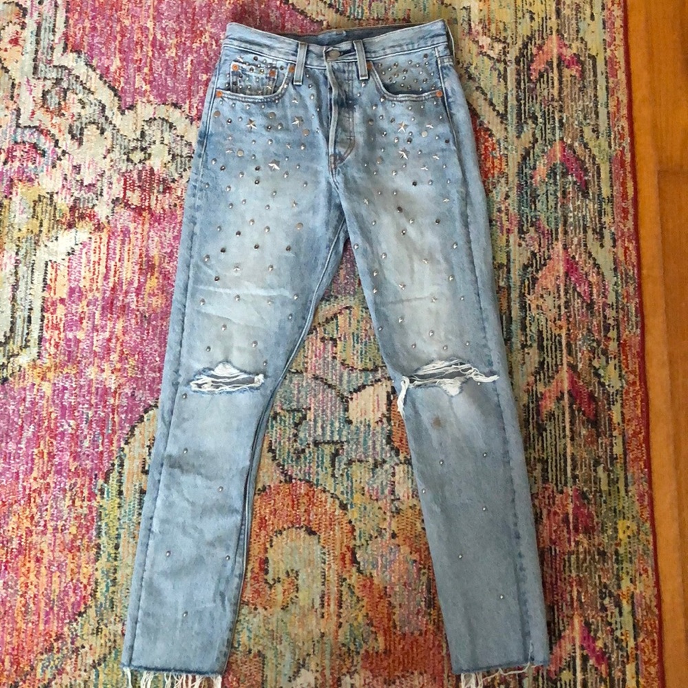 Studded Vintage Levi’s!